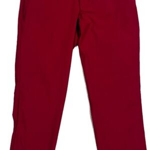 Lululemon Athletica Men's Vibrant Red Khakis